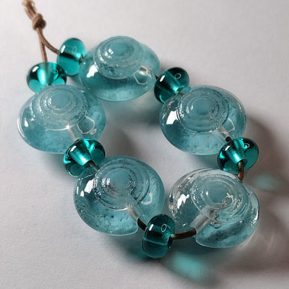 Turquoise glass powder 25g Jolene Beads - lampwork beads & jewellery
