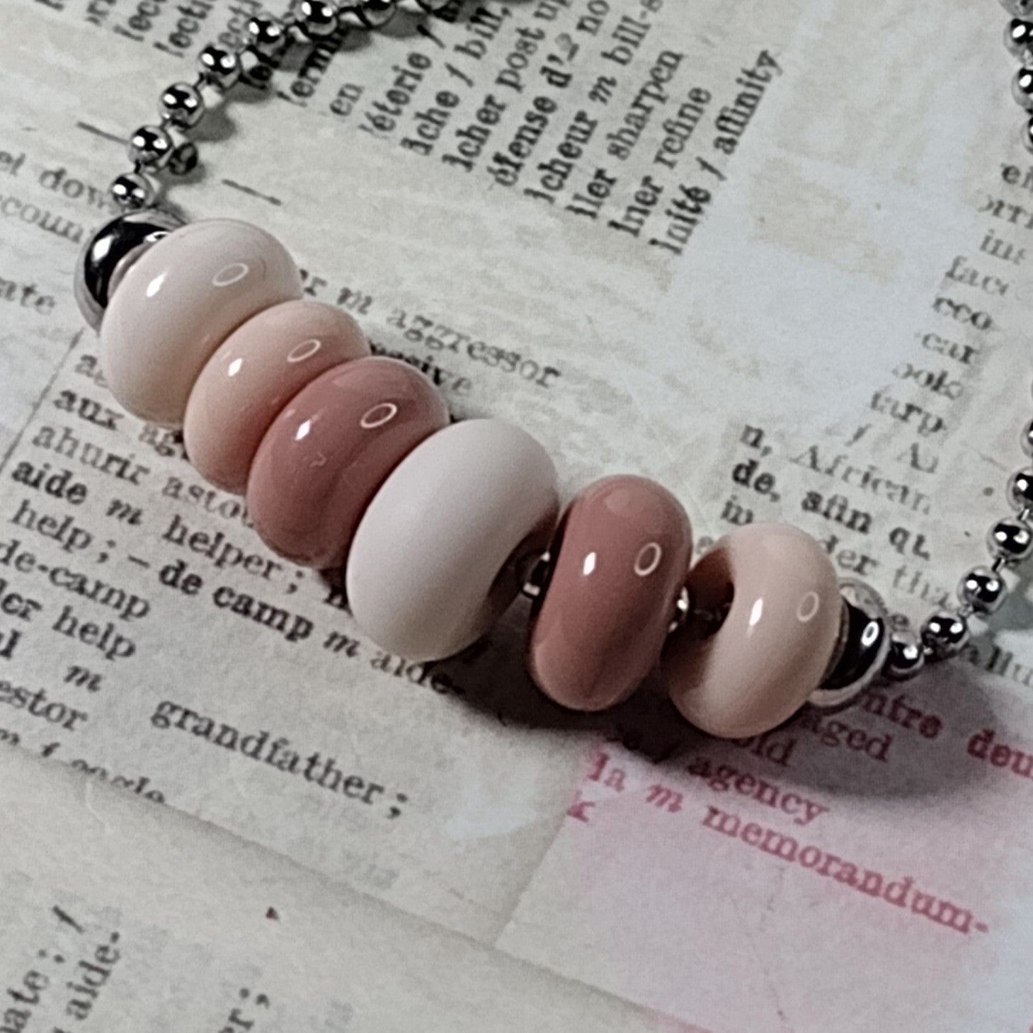 Buff colour swatch bracelets Jolene Beads