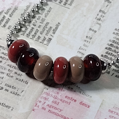 Brick colour swatch bracelets Jolene Beads